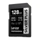 Lexar Professional SILVER PLUS SDXC 128GB Memory Card (LSDSIPL128G-BNNNG)