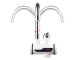 Bathroom/Kitchen Electric Water Heating Tap Faucet with LCD Temperature Display, 3 kW