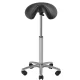 Beauty and hairdressing stool Gabbiano 001B, high, black