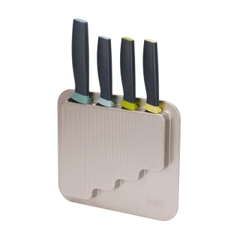 Joseph Joseph DoorStore 4-piece Opal Kitchen Knife Set with Hanger
