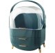 Cosmetic Makeup Organizer Container Jewelry Storage Box, Green