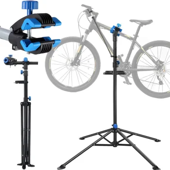 Bike Rack Service Holder Regulated Handle With Shelf 30Kg