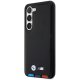 BMW Phone Case Leather Stamp Tricolor Black