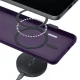3mk Smoke MagCase for iPhone 16, MagSafe Compatible Case, Purple Translucent