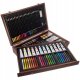 MAALEO Artistic Drawing Painting Set in a Suitcase for Kids, 128 pcs. (paints, pencils, brushes)