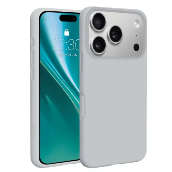 Etteri Silicone Mag Case for iPhone 17 Pro Max / 18 Pro Max Silver