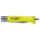 Opinel No. 09 Pocket Knife with Bit Set, Yellow