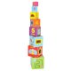 Wooden Educational Stacking Tower and Shape Sorter Toy for Counting 71 cm XXL