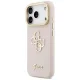 Guess Grained Big 4G & Stand Camera Phone Case Cover iPhone 17 Pro - Pink