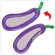 Inflatable Mesh Mattress Eggplant XXL 240cm