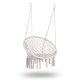Sofotel BOHO Hanging Hammock Chair Swing for Patio and Bedroom, Beige