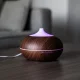 Ruhhy 00023509 Ultrasonic Humidifier and Aroma Diffuser 400ml, Brown