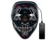 LED Light-Up Halloween / Party Mask Purge, Universal Size