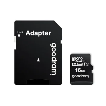 Goodram 16 GB microSDHC Memory Card (U1 100MB/s read)