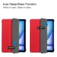 Apple iPad Air 13\'\' (2024) (A2903 A2898) PU Leather Protective Tri-fold Book Case Cover, Red