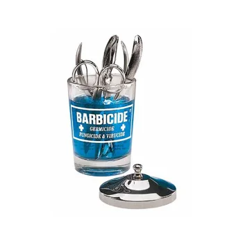 Barbicide Glass Disinfecting Jar for Salon Tools 120 ml