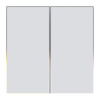 Smart Touch Light Switch Avatto TS60-EU-W2 2-Gang ZigBee White