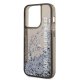 Karl Lagerfeld Liquid Glitter Elong Case for iPhone 14 Pro Max - Black
