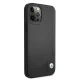 BMW iPhone 12 / 12 Pro Case Leather Deboss, Black