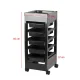 Gabbiano 048A Hairdressing Trolley, Black