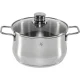 WMF Diadem Plus 5-piece cookware set, silver