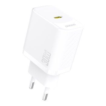 Dudao A27P 30W PD GaN USB-C Wall Charger - White