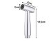 Handheld Bidet Sprayer for Toilet, Metal Shattaf with Push Button Control