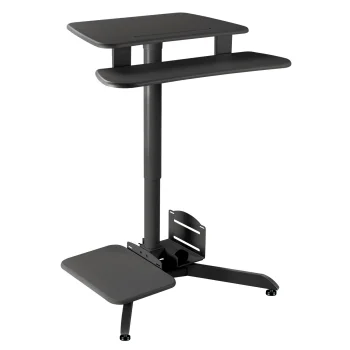 Maclean MC-848 Height Adjustable Desk (70-109 cm), Black