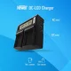 Newell DC-LCD Dual-Channel Charger for Canon BP-955 / BP-975