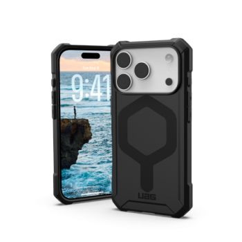 UAG Essential Armor MagSafe Phone Case Cover iPhone 17 Pro - black