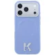 Karl Lagerfeld Grained Kameo MagSafe Case for iPhone 18 Pro / 17 Pro, Light Blue