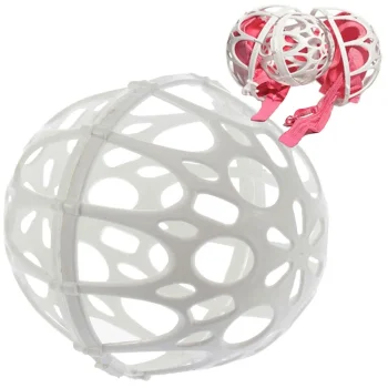 Bubble Bra Saver Bra Washing Balls, 2 pcs, White