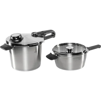 Fissler Vitavit Premium Duo Set Pressure Cooker 6 L and 3.5 L