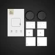 Tech-Protect Glass Flex+ Hybrid Glass for Garmin Vivoactive 6, 2-Pack, Black