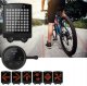 Wireless Bike Turn Signals & Rear Light with Laser Lane Projector