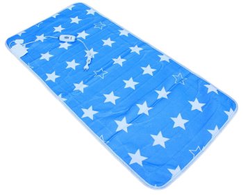 Heated Electric Blanket 150 cm x 70 cm – with Stars