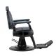 Gabbiano Francesco Barber Chair Graphite Brushed Base Grade 2