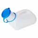 Portable Male Urinal Bottle with Measurement Scale and Cap, 1 L