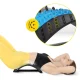4Fizjo Back Stretching Device with 3-Level Adjustment, Black/Blue