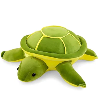 Soft Plush Turtle Toy and Pillow, 45 cm