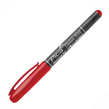Permanent Marker Pica Permanent-Pen M 534/40, 1.0 mm, Red