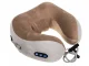 Travel Neck Pillow with Massage Function, Soft Memory Foam