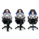 Sofotel Draknor II Gaming Chair - Black/Blue