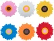 Silicone Coaster / Pot Pad, Flower Design, 5x5 cm