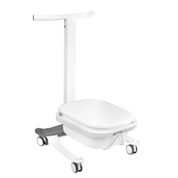Pedicure Foot Basin Trolley Comfort with Lift Function, 24-47 cm