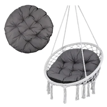GreenBlue GB243 Round Garden Cushion 110cm Grey