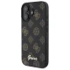 Guess Peony Script MagSafe Case for iPhone 16 - Black