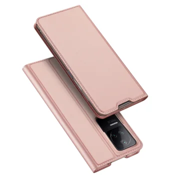 Dux Ducis Skin Pro Flip Case for Xiaomi Poco F4 5G, Pink