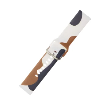 Camo Silicone Strap for Samsung Galaxy Watch 40-44mm (Pattern 1)