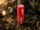 18650 Li-Ion Rechargeable Battery 3800mAh 4.2V, 1 pc, Red